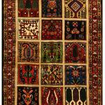Persian Bakhtiari  Four Season design 100% Wool Pile.